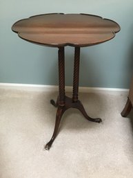 Tall Antique Side Table #1