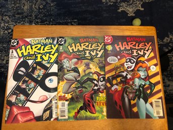 Batman Harley And Ivy #1-2.   Lot 15