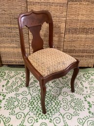 Mid Century Cushioned Side Chair