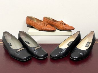 A Collection Of Leather Shoes By Bally