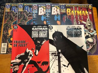 Batman/dark Knight #177 & 178, Knightquest Batman 502, (2)503, (2)504.     Lot 16
