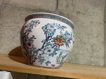 Large Chinese Porcelain Planter Pot