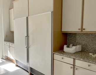 A Poggenpohl Post Modern Kitchen GR9 - Pantry - With SubZero Fridge And Freezer