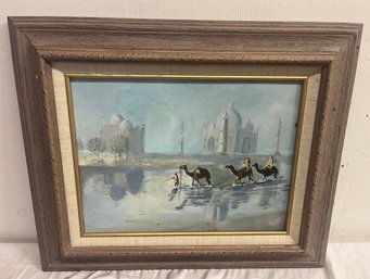 Frame Oil On Artist Board