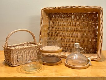 A Collection Of Baskets