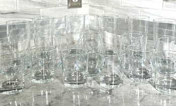 An Assortment Of Modern Glassware
