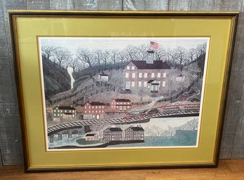 Manchester Valley Framed Print