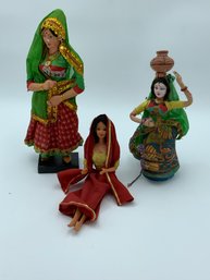 Collection Of Indian Dolls