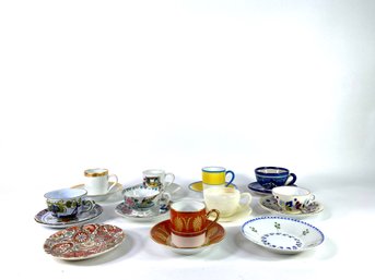 Fine China Teacups And Saucers - Mixed Group