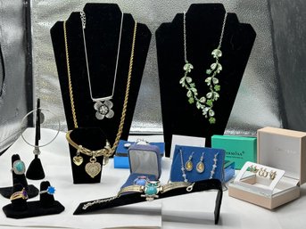 Designer Costume Jewelry By Alex & Ani, Hermosa, Napier, Chystina And More