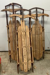 3 Vintage Sleds ~ 2 Speedway ~