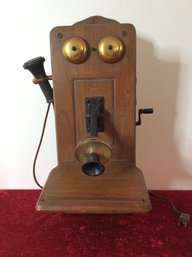 Vintage Country Bell Wall Phone