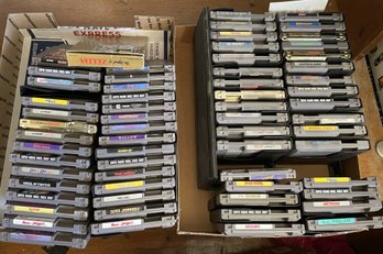 A LOT OF 45 NINTENDO ENTERTAINMENT SYSTEM GAMES