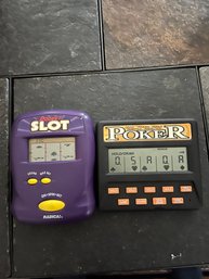 Retro Hand Held Battery Operated Poker Games