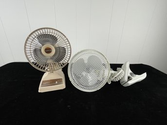 Vintage Fan Set