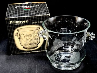 Vintage Primrose Collection Wine Cooler By Crystal Clear Industries