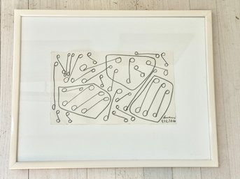 Original Drawing, Signed And Dated