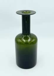 Large Mid Century Otto Brauer Holmegaard Gulvase Made In Denmark