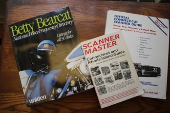 Three Vintage Police Scanner Guides