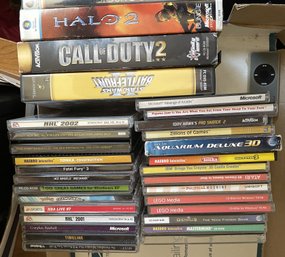 LOT OF 25 LATE 90S AND EARLY 2000S PC GAMES