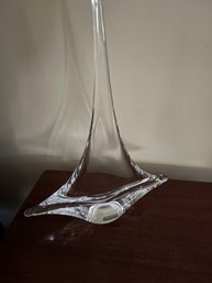 Decorative Simon Pearce Art Glass Sailboat