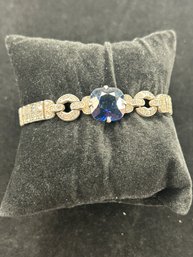 Sterling Sapphire Bracelet