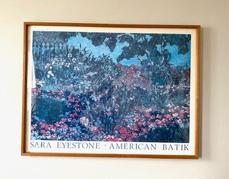Sarah Eyestone - American Batik Large Framed Exhibit Print