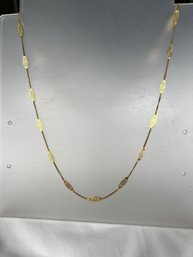 Italian 14k Yellow Gold 28' Open Link Necklace