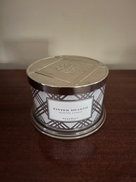 Brand New Winter Hearth Scented Candle Homeworx By Harry Slatkin