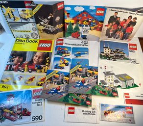 Lot Of 1970s & 1980s LEGO Manuals