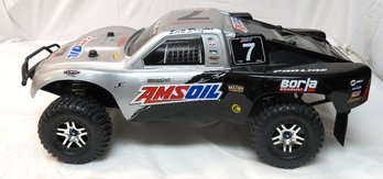 Traxxas RC Car Stadium Truck Slash 4WD Silver Body