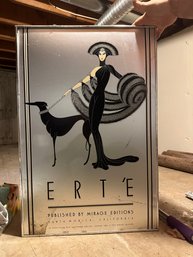 Erte Mirage Edition 1980 Silver And Black