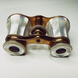 Vintage Mother Of Pearl Opera Binoculars