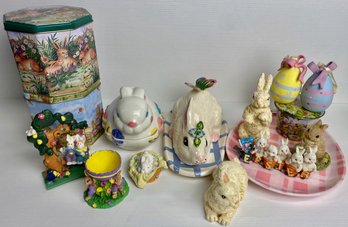 Lot Of Easter Decorations