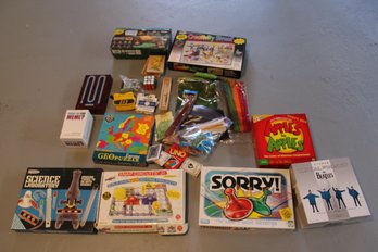 Rolling Bin Of Games, Art And Crafts