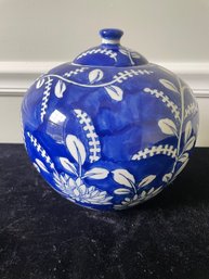 Blue Lotus Melon Jar