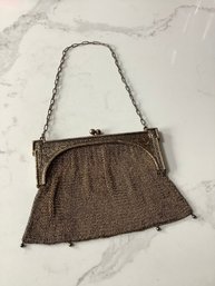 Sterling Silver Mesh Purse #1 BEAUTIFUL ! 280 GRAMS