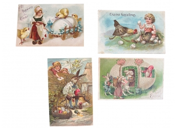 Vintage Easter Post Cards - 1906