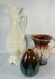 Lot Of Vintage Vases/vessels