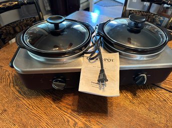 Crock Pot Duel Cook & Serve