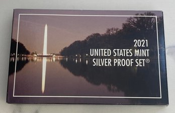 2021 United States Mint Silver Proof Set