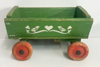 Adorable Vintage Toy Wagon