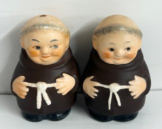 1950s Hummel Western Germany Monk Salt & Pepper Shakers