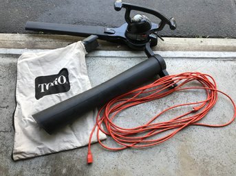 TORO Rake & Vac - Blower / Vacuum - What You See Is What You Get - Manual - Plus Bonus 50 Foot Extension Cord