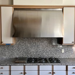 A 54.5' Wide Stainless Steel Hood
