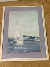 Framed Ray Ellis Print