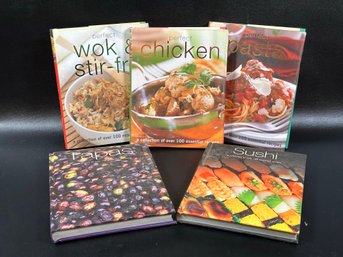A Great Collection Of Cookbooks In Hardcover