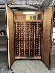 A Kedco Wine Cooler From Cal Cellars Vinocraft Wine  -176 Bottles -
