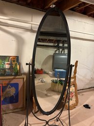 Beautiful Heavy Cast Iron Chevel Mirror