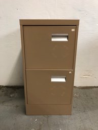 2 Bay Metal Filing Cabinet